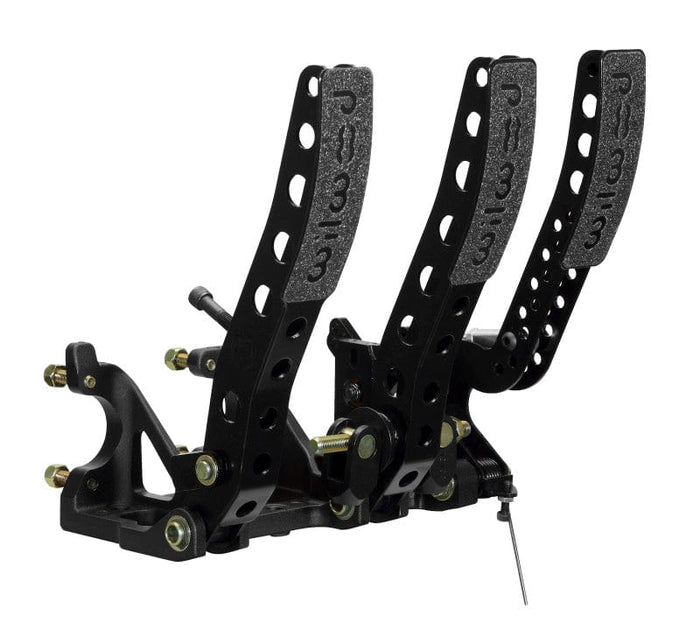 Wilwood Wilwood Pedal Assembly Floor Mount-Brake Clutch & Throttle w/ Throttle Linkage WIL340-12411
